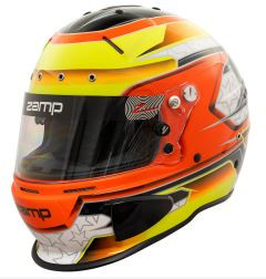 Zamp Helm RZ70E Switch Orange Yellow