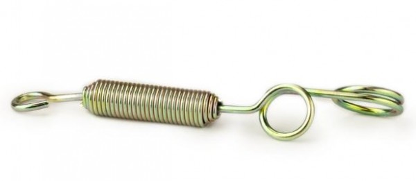 Auspufffeder Ø 14 × 123 mm mit Fingerzug