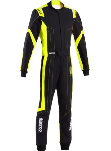 Sparco Kartoverall Thunder Advanced schwarz/gelb