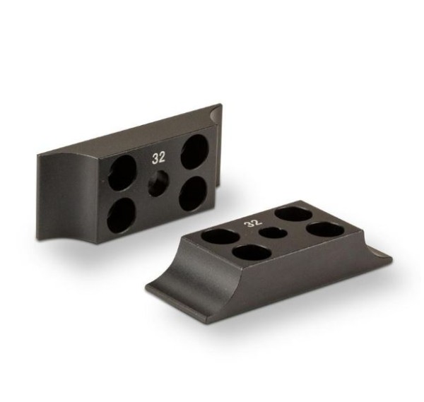 Motorbockklammer Alu universal 30/32 schwarz