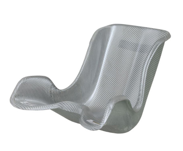 Sitz Typ X8 silber ungepolstert