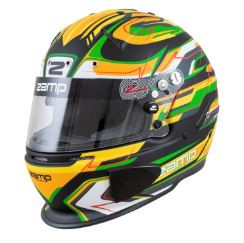 Zamp Helm RZ70E Switch Green Black Yellow
