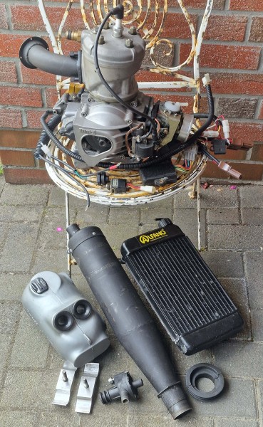 Kartmotor 125cc komplett mit allen Anbauteilen gebraucht