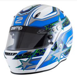 Zamp Helm ZR72 White/Blue