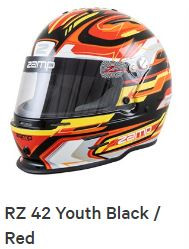 Zamp Helm RZ 42 Youth Red